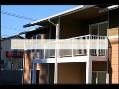 Anti Corrosion Safety Zinc Steel Railing UV Protection Aesthetic Safety Solution